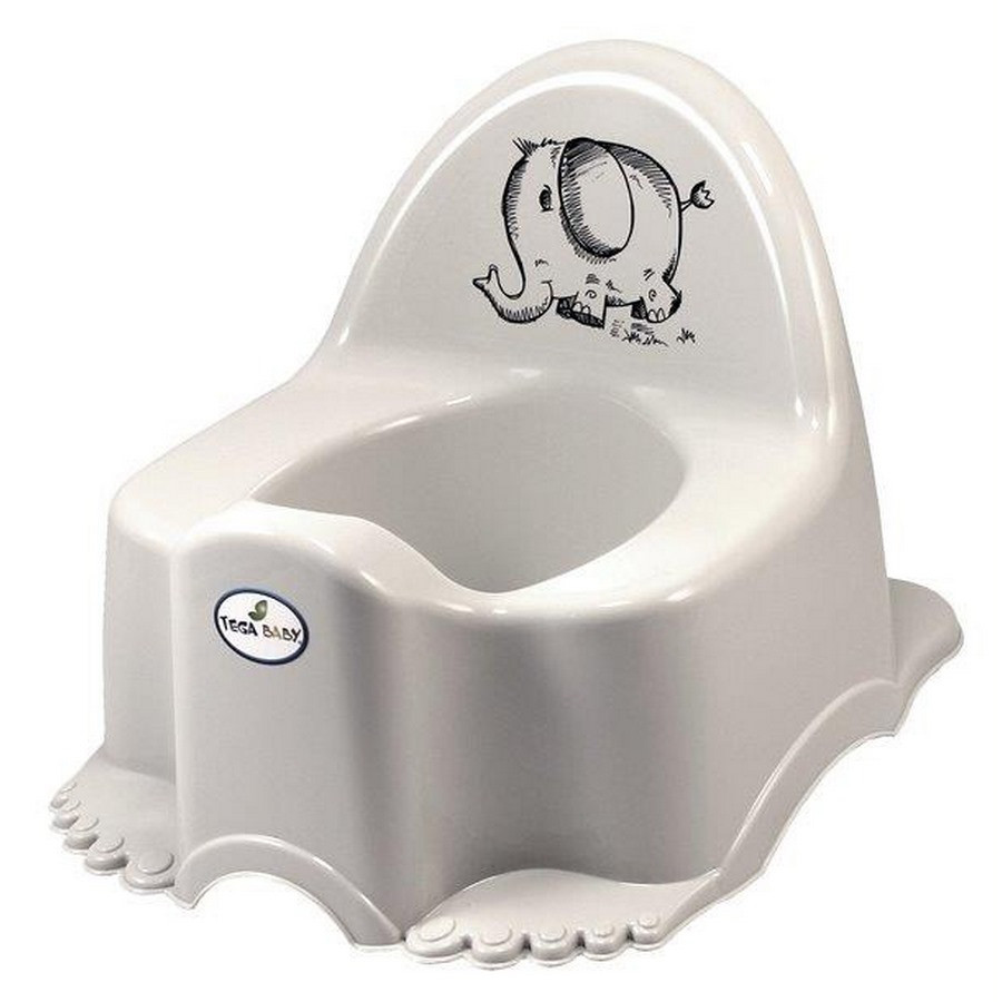 Горщик дитячий «Слоник» Tega Baby PO-057-162 сірий