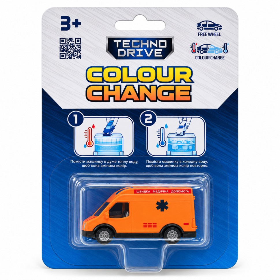 Ігрова мінімодель авто Color Change TechnoDrive SK-X11KS-11 колеса 