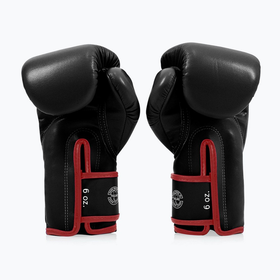 Боксерские перчатки BGV14 Fairtex BGV14_14oz_Black 14 унций (бинты в комплекте)