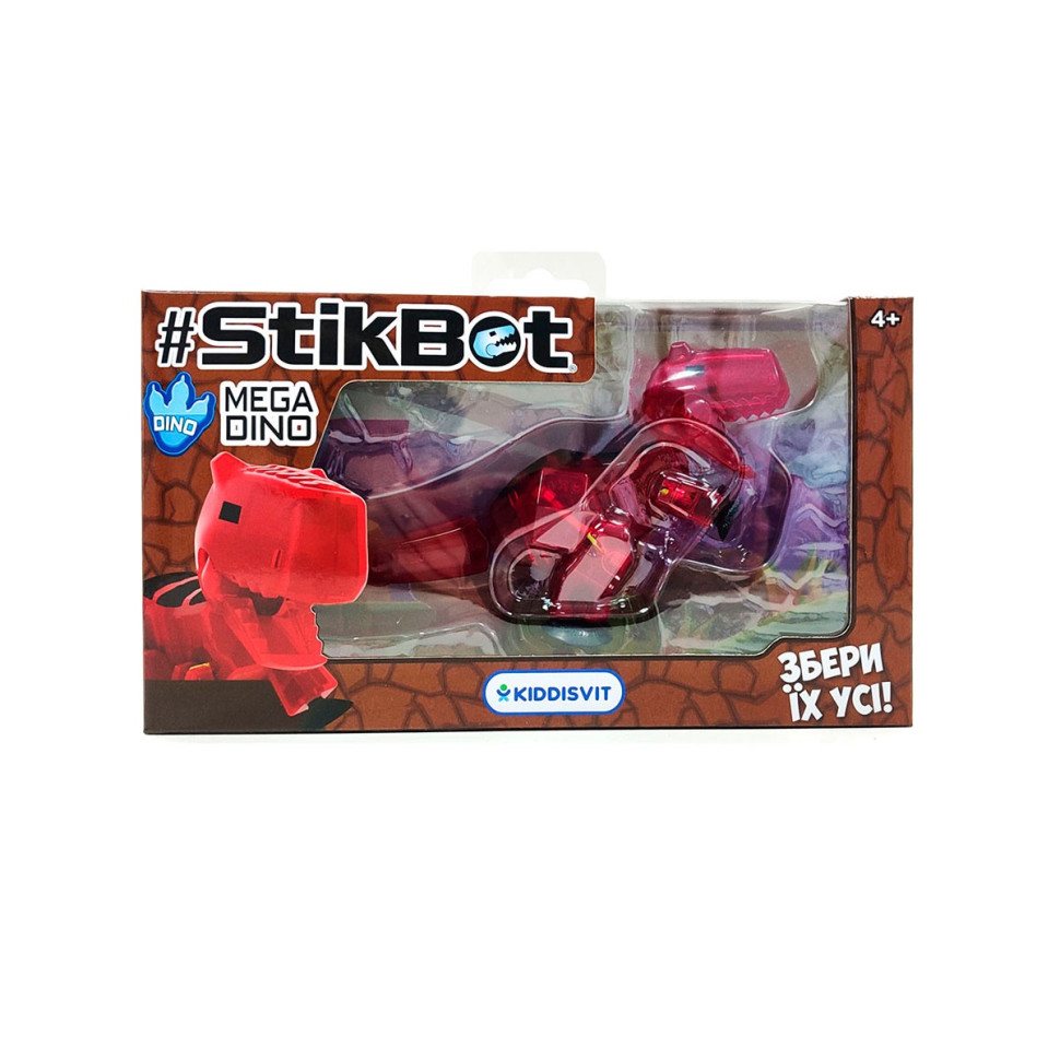 Фігурка для анімації Карнотавр Mega Dino StikBot TST624C_UAKD(Red)