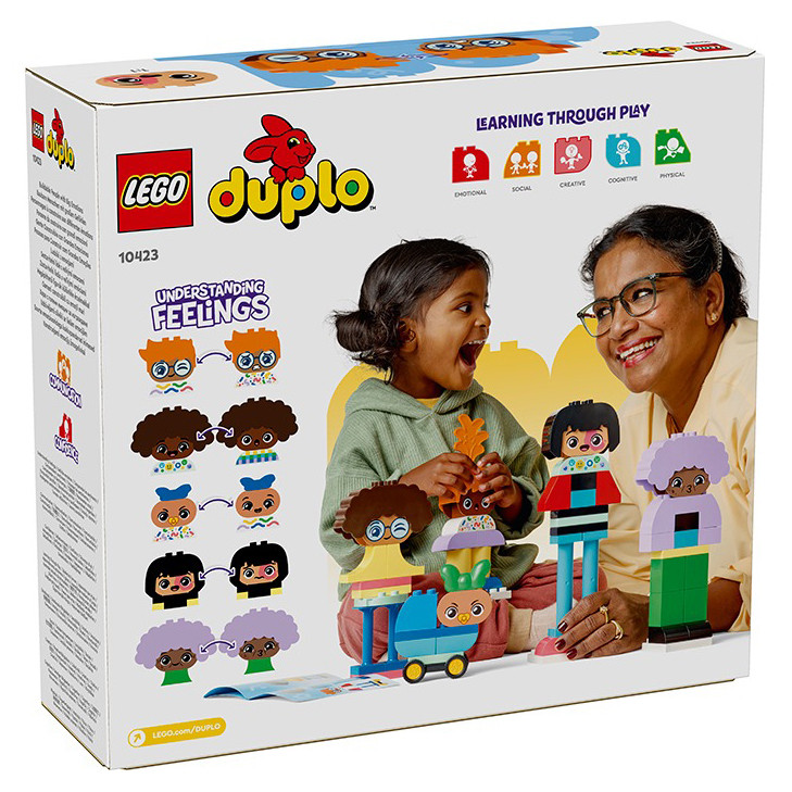 Конструктор Lego DUPLO Конструктор людей с сильными эмоциями 10423, 71 деталь