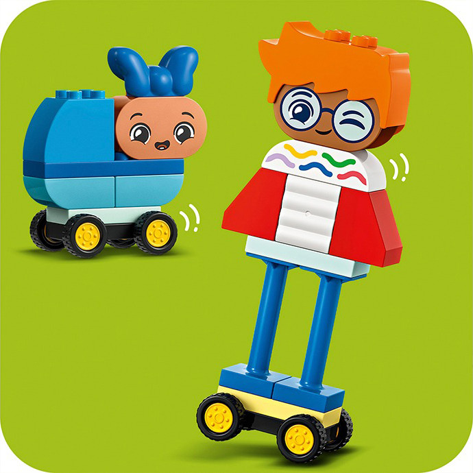 Конструктор Lego DUPLO Конструктор людей с сильными эмоциями 10423, 71 деталь