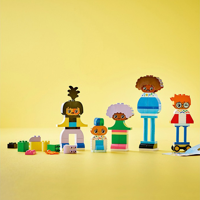Конструктор Lego DUPLO Конструктор людей с сильными эмоциями 10423, 71 деталь