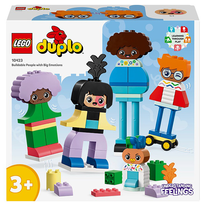 Конструктор Lego DUPLO Конструктор людей с сильными эмоциями 10423, 71 деталь