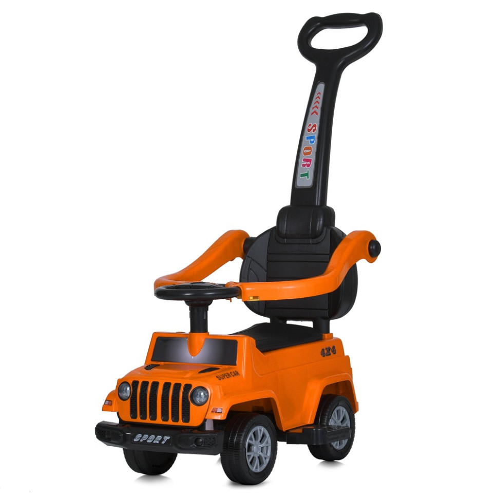 Дитяча Каталка-толокар Bambi M 5902L-7 з батьківською ручкою