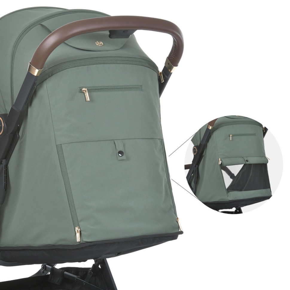 Коляска детская прогулочная BEYA El Camino ME 1127-G Khaki Green