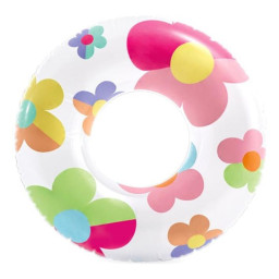Детский надувной круг Цветы Intex 59259-1 размер 81 см