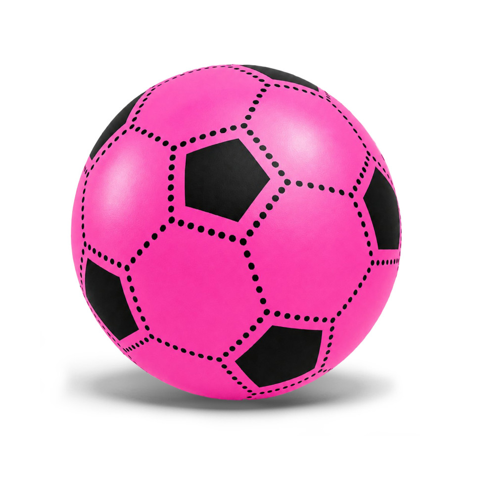 Дитячий гумовий м'яч Bambi RB24376(Pink-2) 60 грамів, діаметр 17,5 см