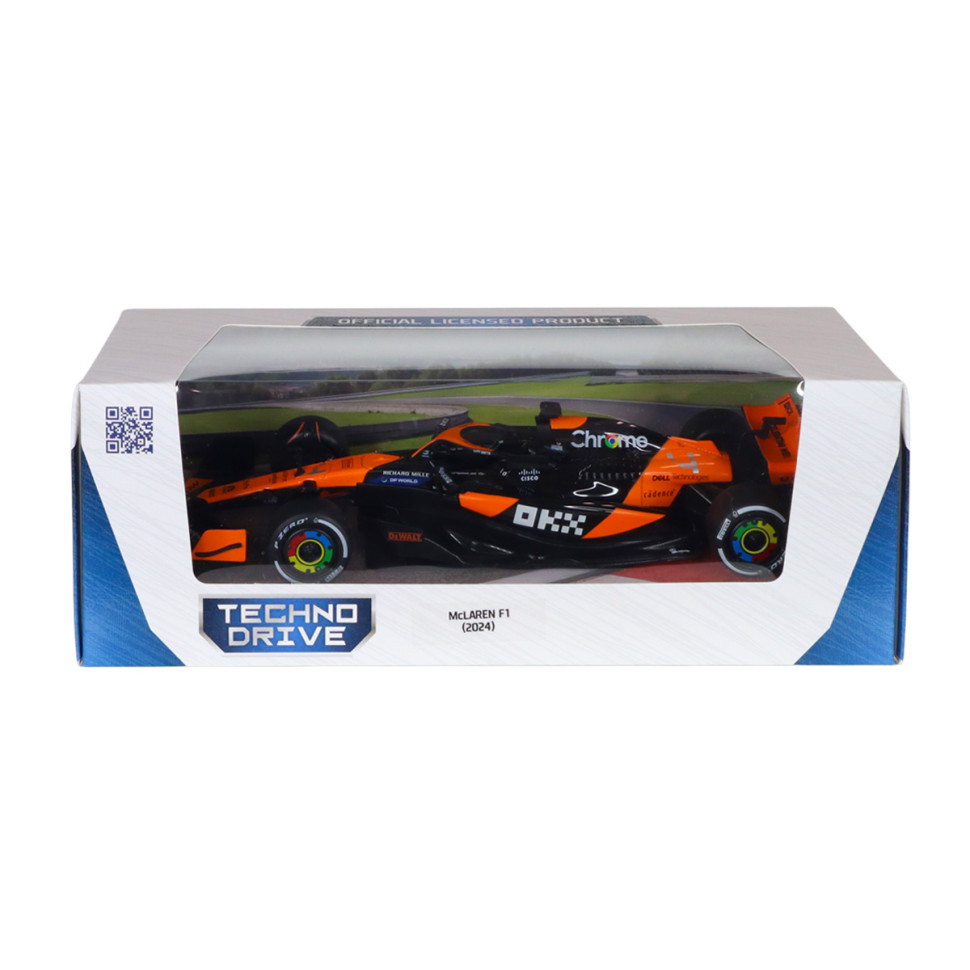 Дитяча автомодель McLaren F1 2024 TechnoDrive 250942AMF1 масштаб 1:24