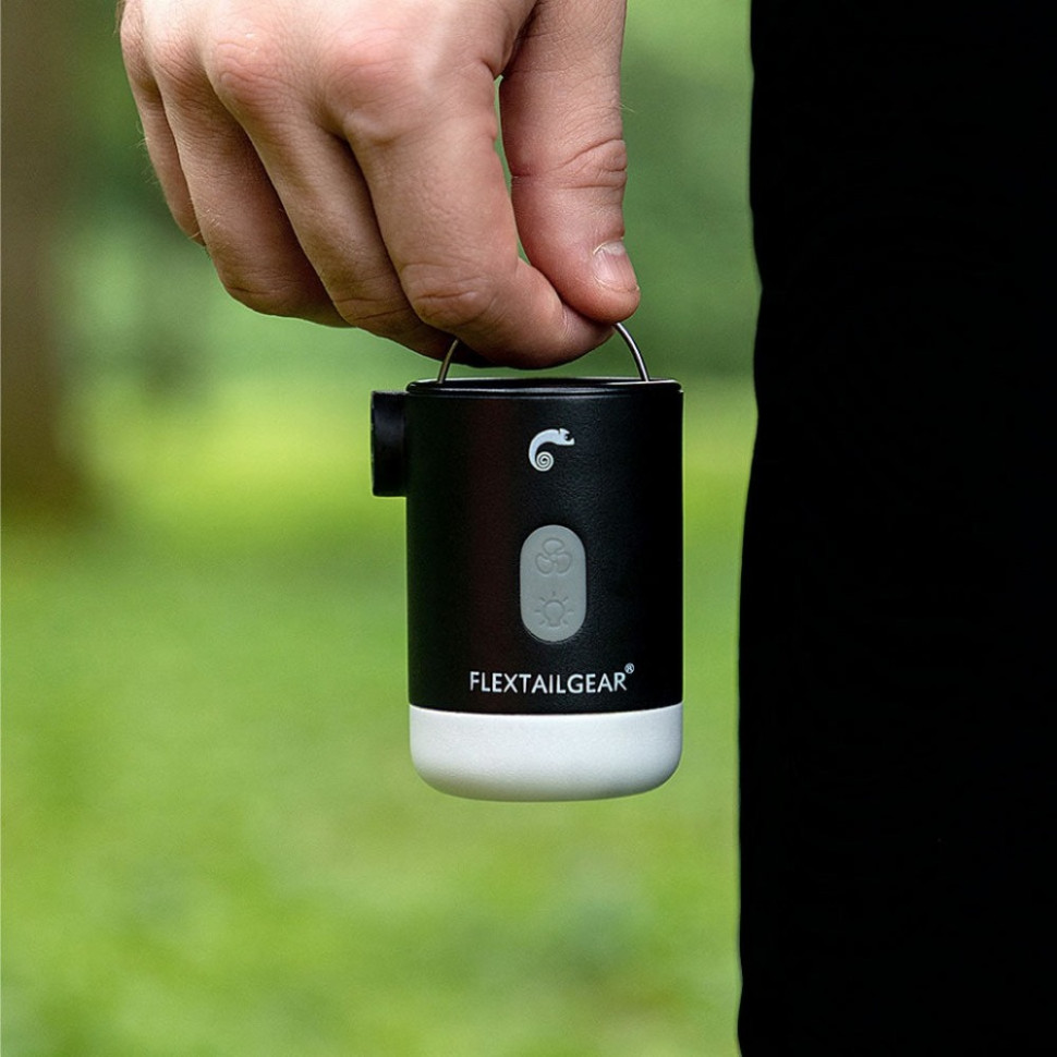 Насос-фонарь-powerbank для кемпинга Max Pump 2 Pro Flextail MP2P4000-BK-i