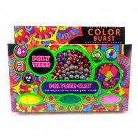 Набор полимерной глины для лепки ТМ Poly Teens Color Burst РТ00004