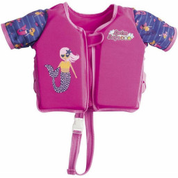 Жилет для плавання Swim Vest With Sleeves Aqua Speed ​​32147-03 рожевий, синій 18-30кг