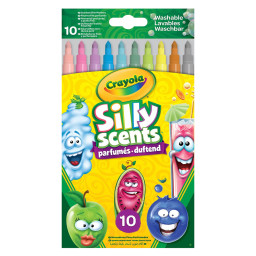 Набір фломастерів Washable Silly Scents Crayola 256340.024 тонка лінія, з ароматом