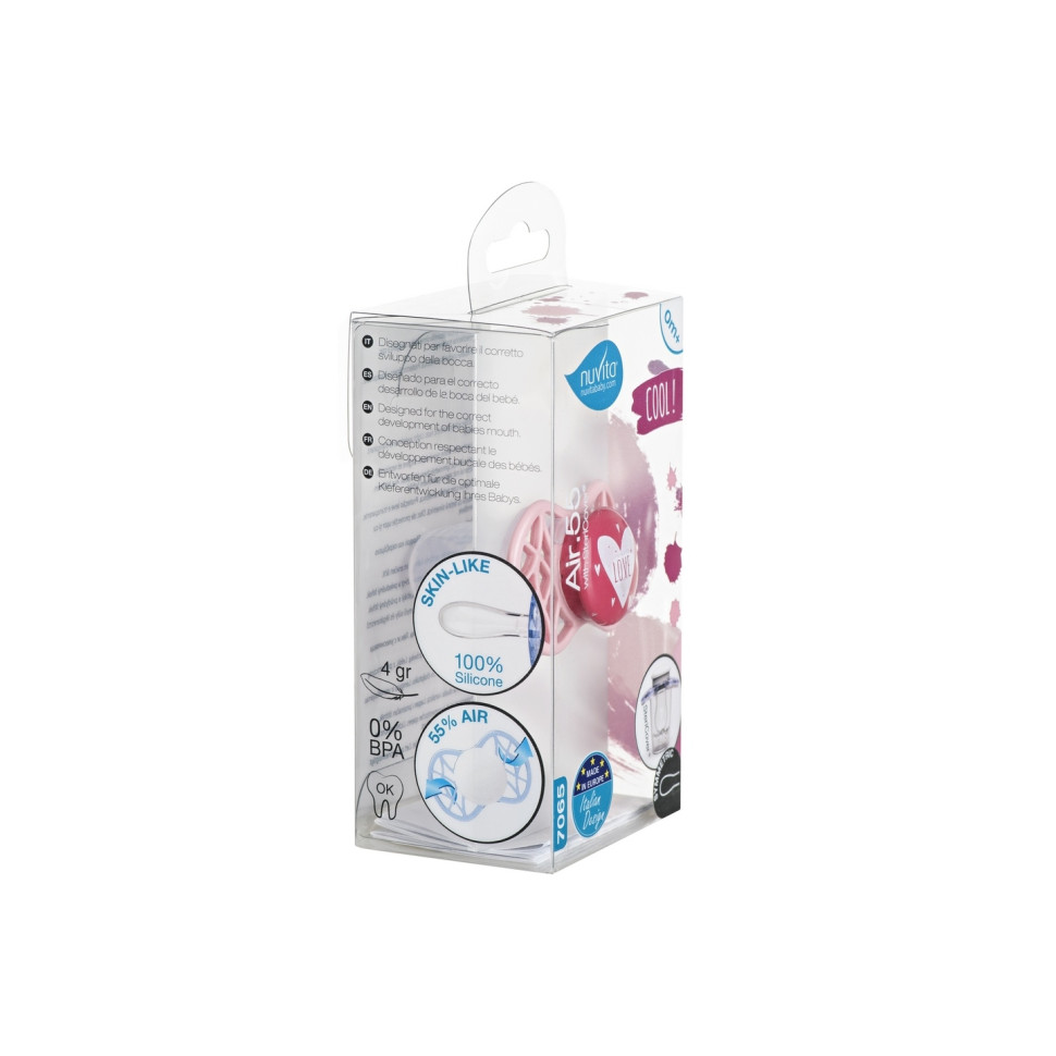 Пустушка Nuvita 7065 Air55 Cool симетрична 0m+ 