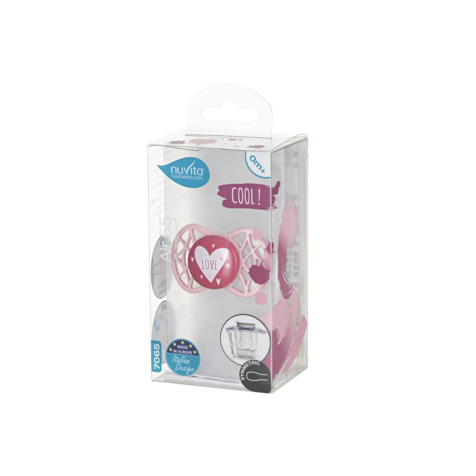 Пустушка Nuvita 7065 Air55 Cool симетрична 0m+ 
