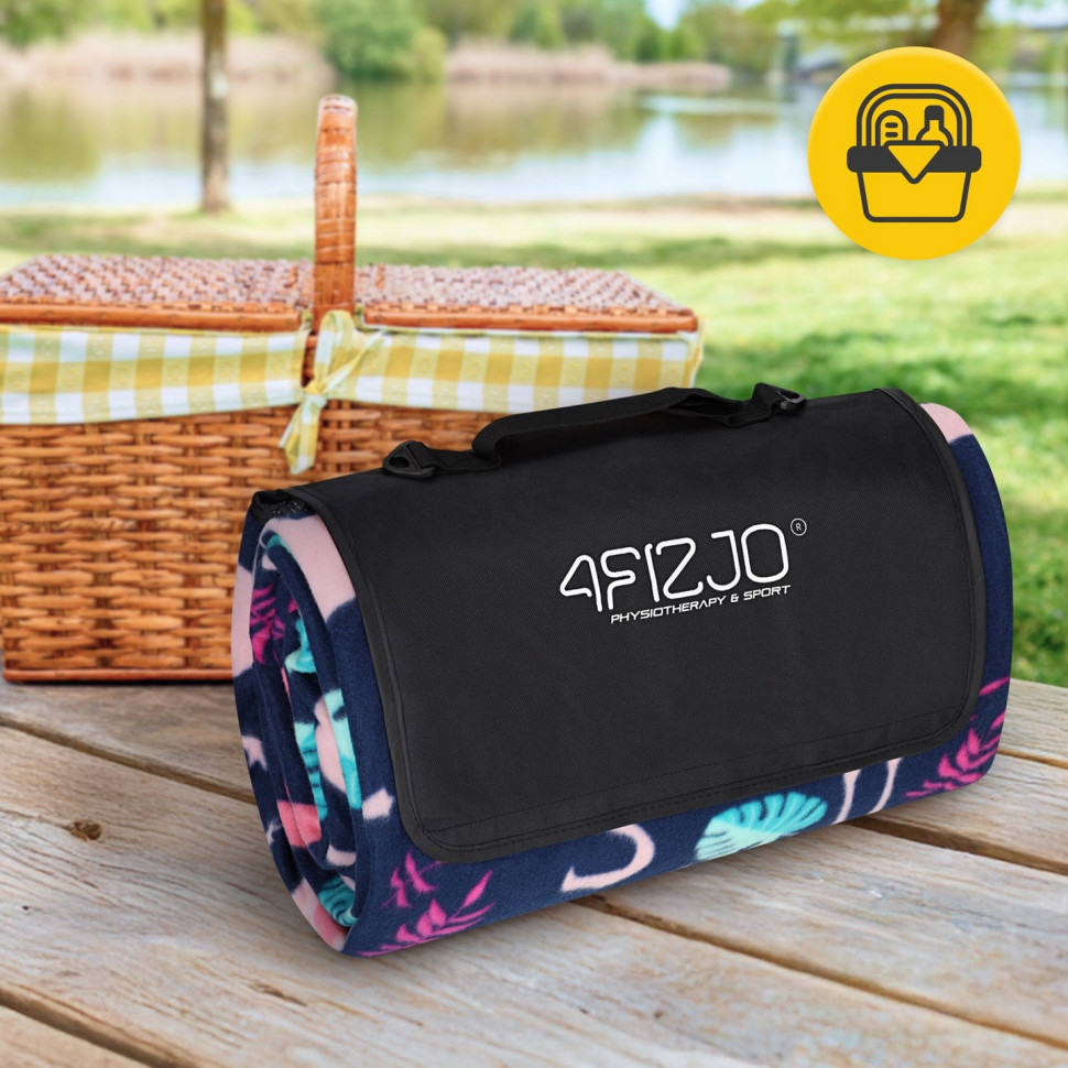 Коврик для пикника и кемпинга 4FIZJO P-5905973405683 складной 200x200 см 