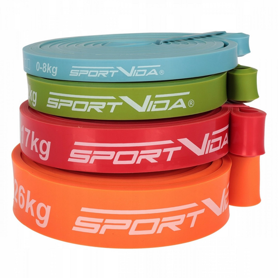Еспандер-петля Power Band SportVida SV-HK0341, 4 шт 0-26 кг