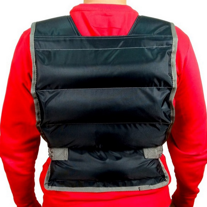 Жилет утяжелительный EasyFit EF-VST-12 черный 12 кг