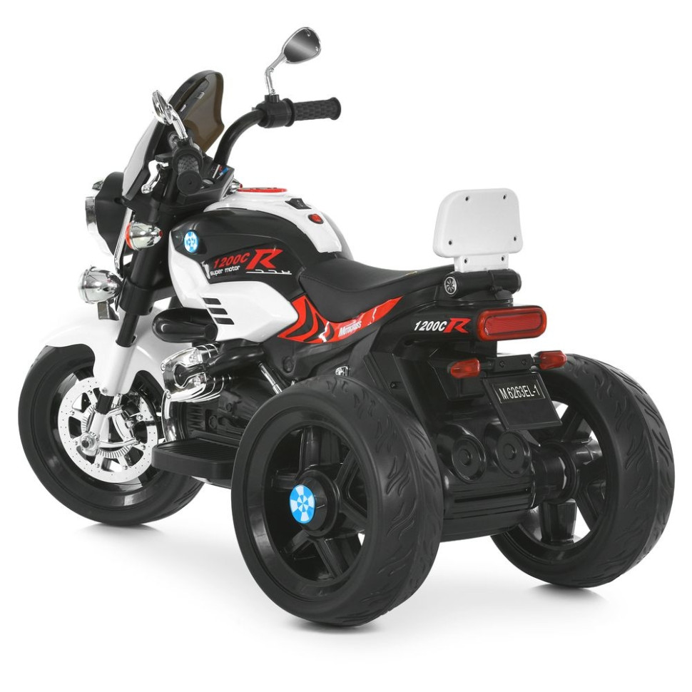 Детский электромобиль Мотоцикл Bambi Racer M 6263EL-1 до 30 кг