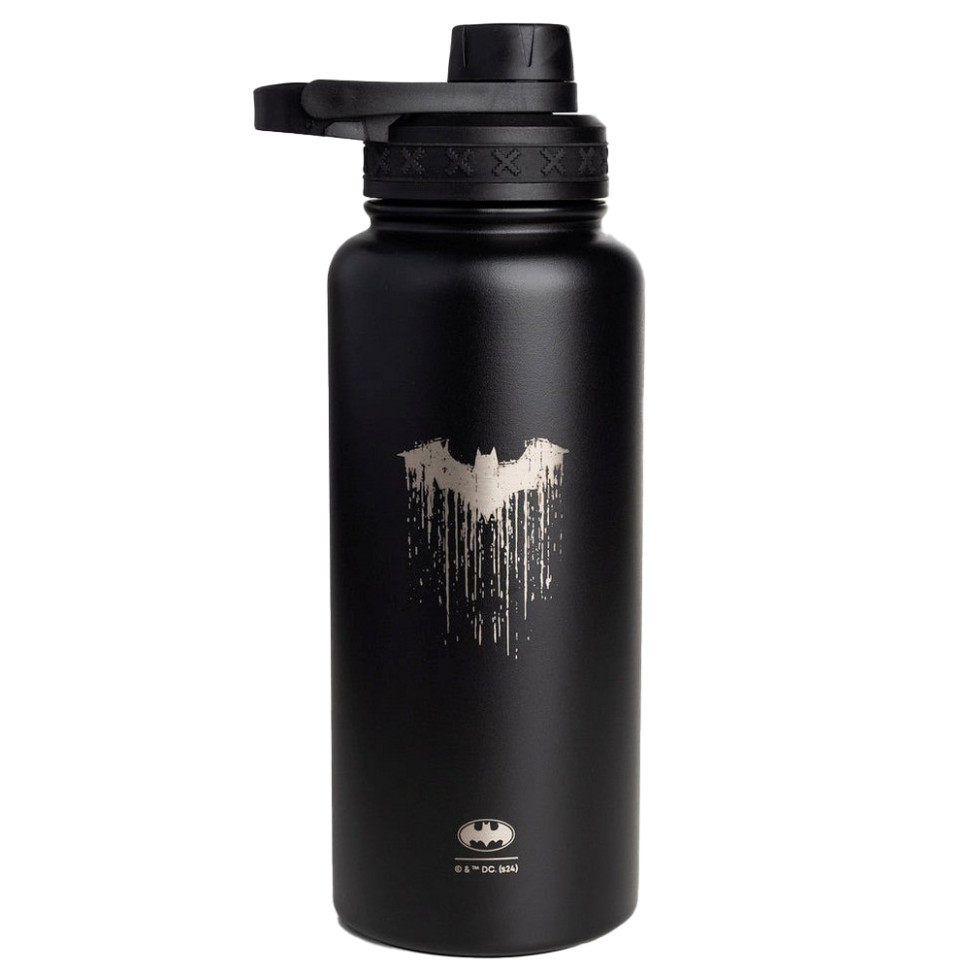 Пляшка для води з подвійною вакуумною ізоляцією Bohtal Insulated Bottle SmartShake 11292301, 960 мл, Black 