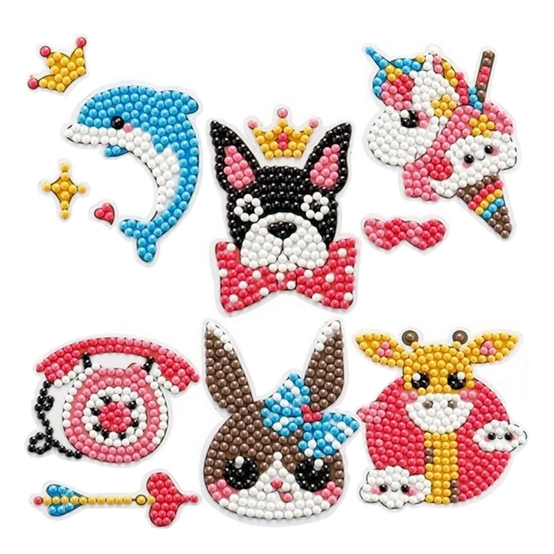 Набір брелків алмазна викладка 