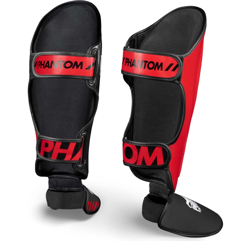 Защита голени и стопы APEX Striking Phantom PHSG2730-SM Red, S/M