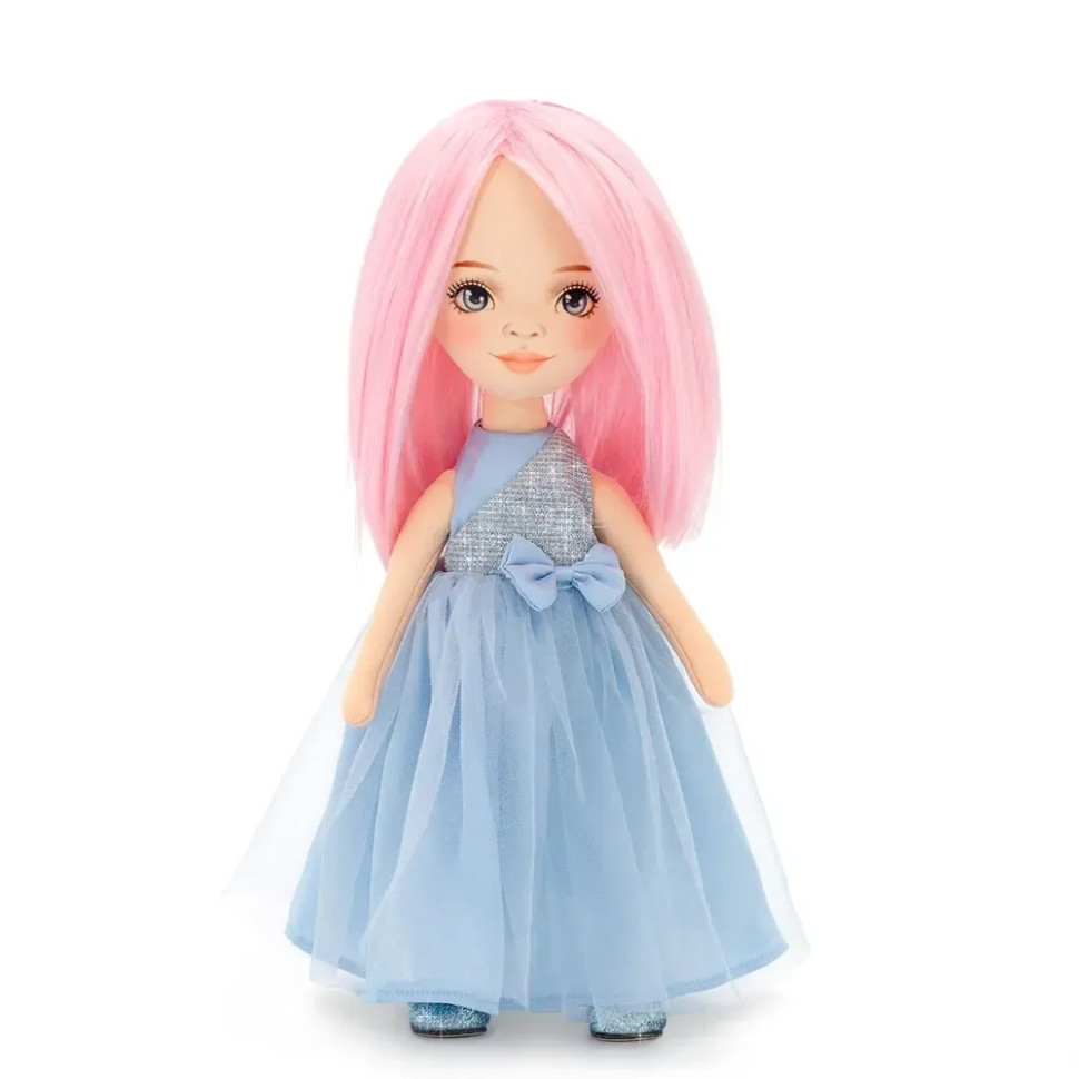Детская мягкая кукла Билли ORANGE Sweet Sisters SS06-06 в голубом платье