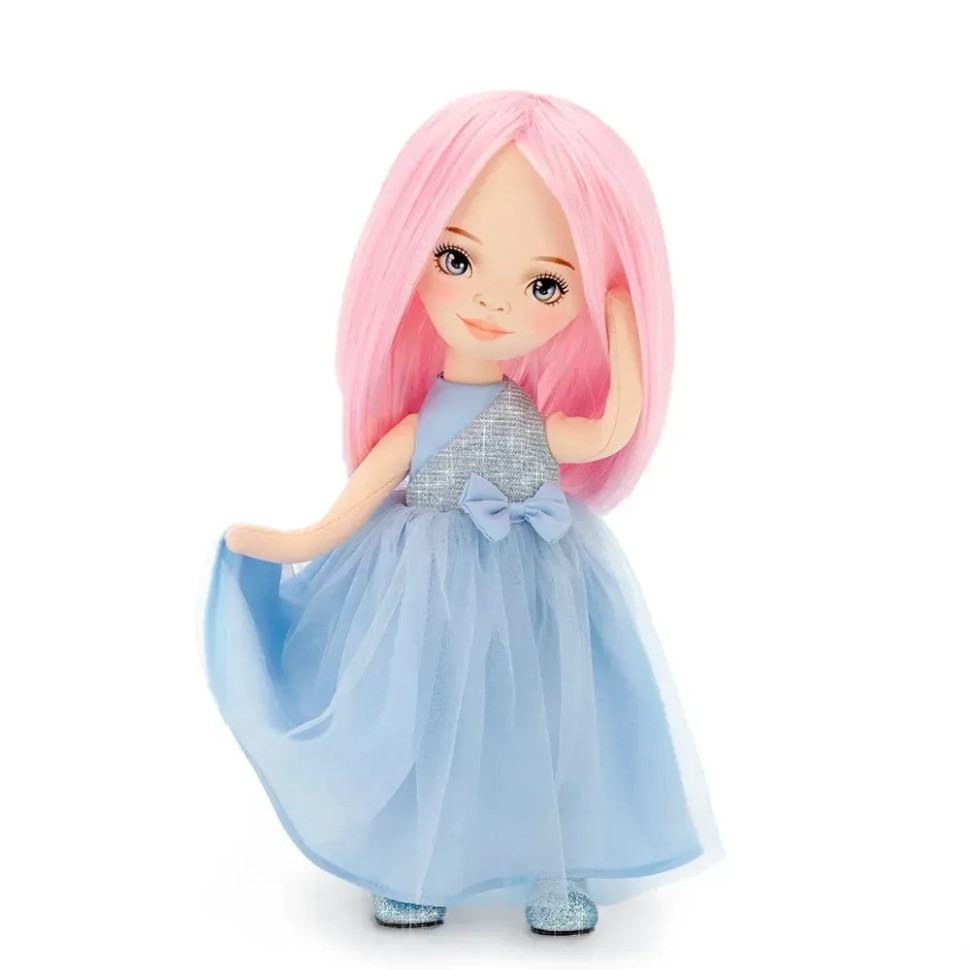 Детская мягкая кукла Билли ORANGE Sweet Sisters SS06-06 в голубом платье