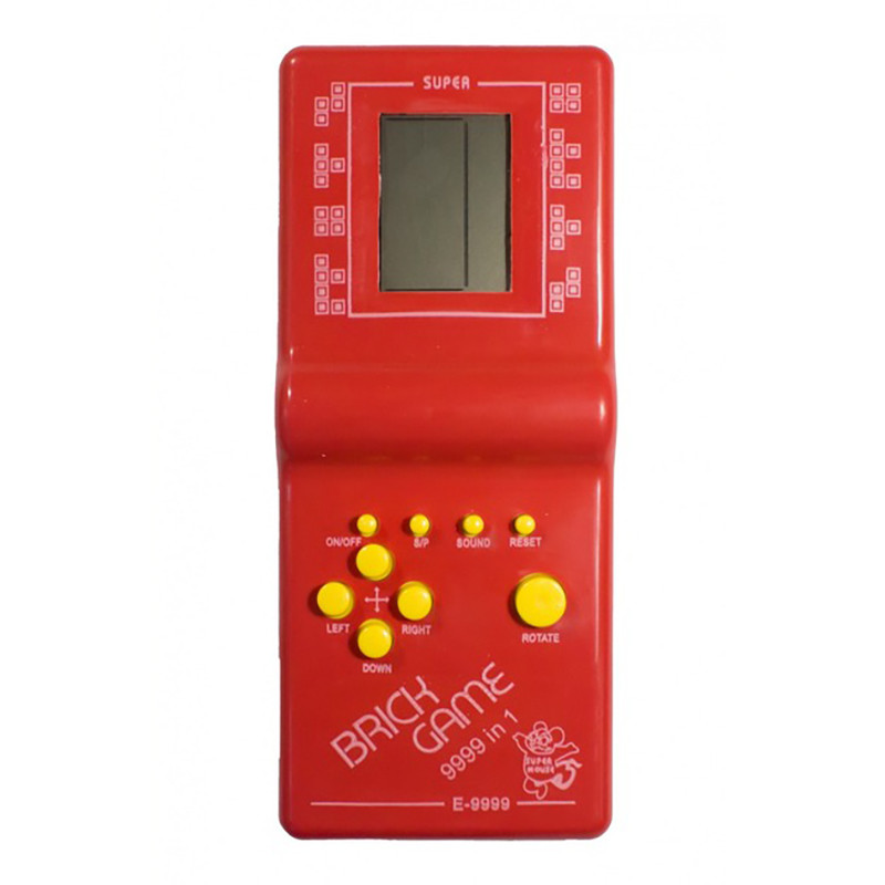 Интерактивная игрушка Тетрис Bambi Е 9999(Red) 9999 игр, красный