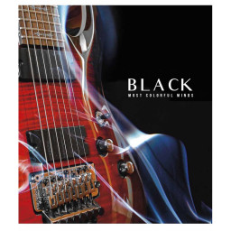 Зошит загальний "Black" Школярик 096-3388L-4 в лінію, 96 аркушів