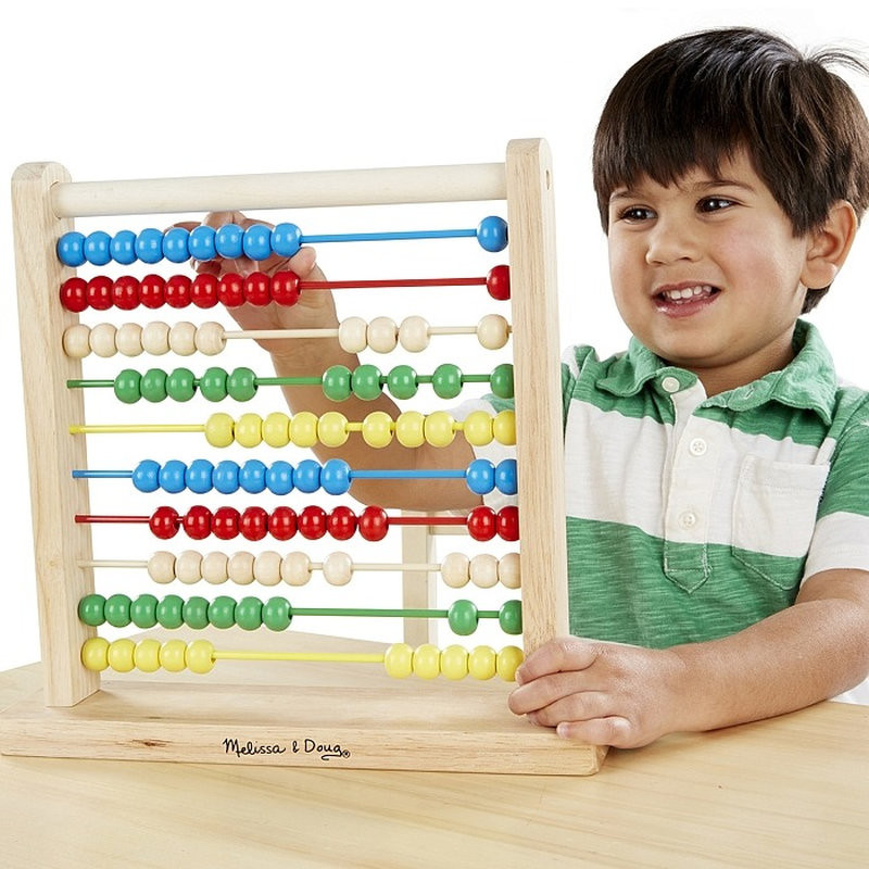 Детские деревянные счеты Melissa&Doug MD493 для обучения