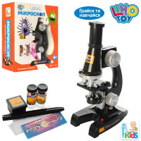 Микроскоп игрушечный SK 0007 21см, свет, стекла, пробирки