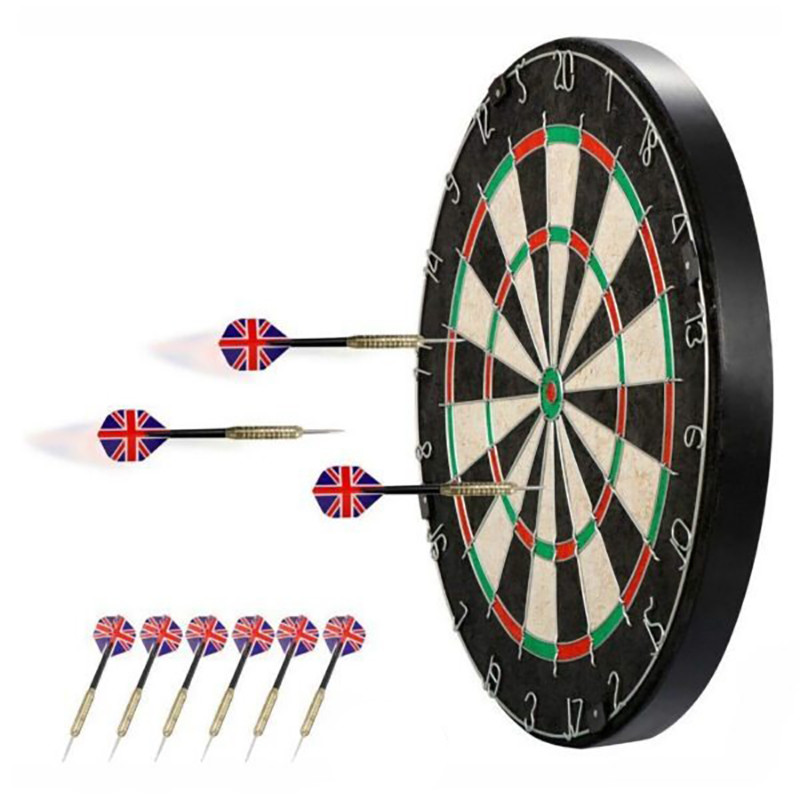 Дартс классический Profleisure Dartboard Newt NE-LG-DRT18, 45 см с проволочками