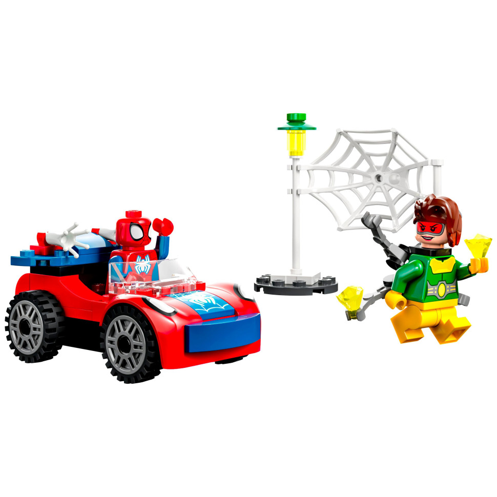 Конструктор Lego Marvel Человек-Паук и Доктор Осьминог 10789LG 48 деталей