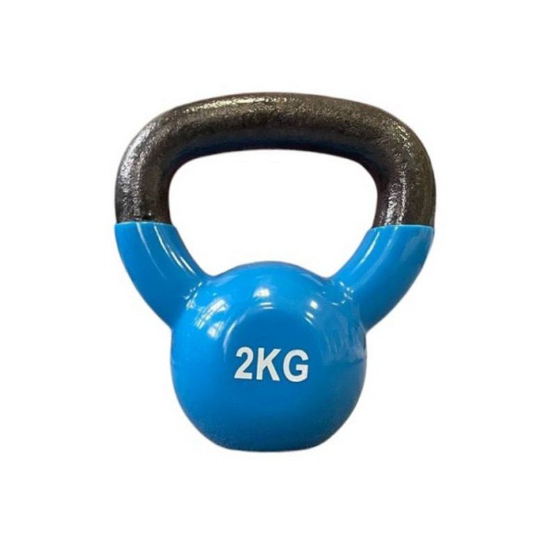 Гиря чугунная с виниловым покрытием FF51F1A-2kg Generation Fitness 522870FS 2 кг