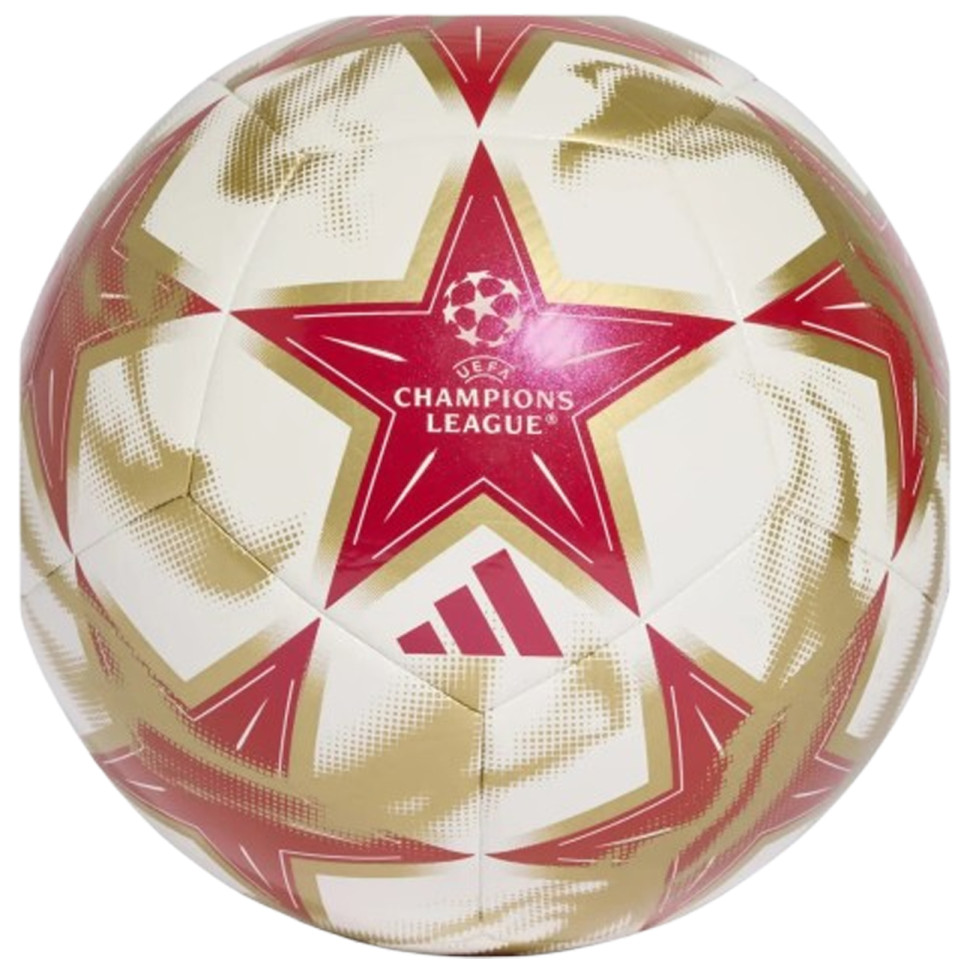 Мяч футбольный UCL CLB Adidas KE9764-4 золотой/красный размер 4