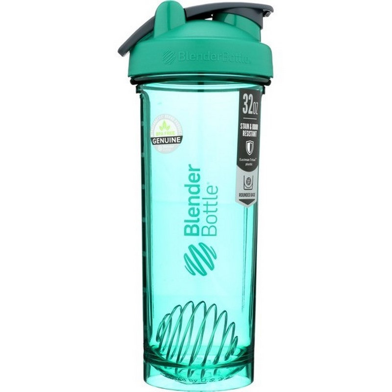 Спортивная бутылка-шейкер Pro32 Tritan BlenderBottle Pro32 Green 940 мл
