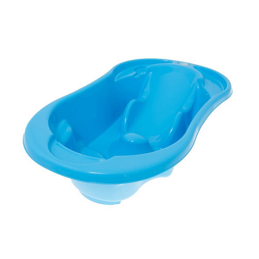 Ванночка дитяча 2 в 1 «Комфорт» Tega Baby TG-011-126 анатомічна, синій