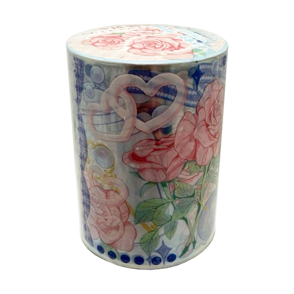 Набір декоративного скотчу Bambi XM-JD2865(Blue) 6 см x 1,2 м 