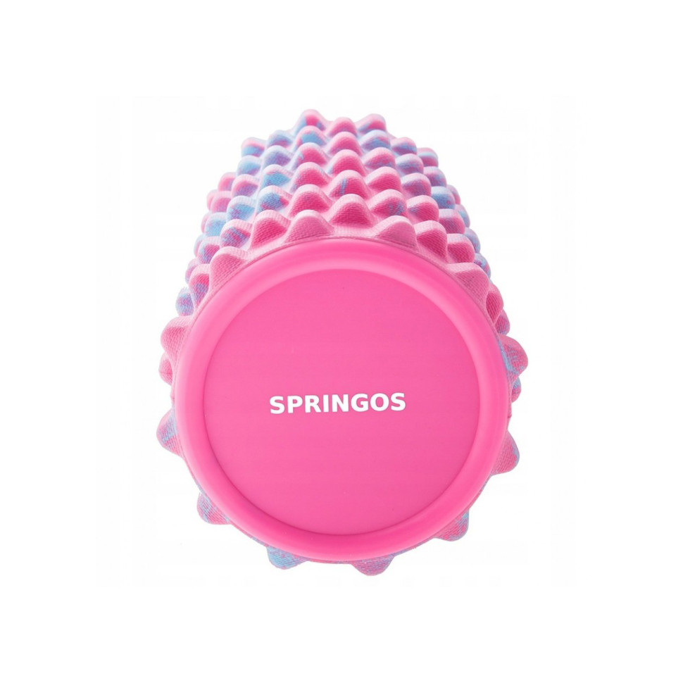 Массажный ролик 3в1 Springos FR0010 валик, роллер Mix Color 33x14 см
