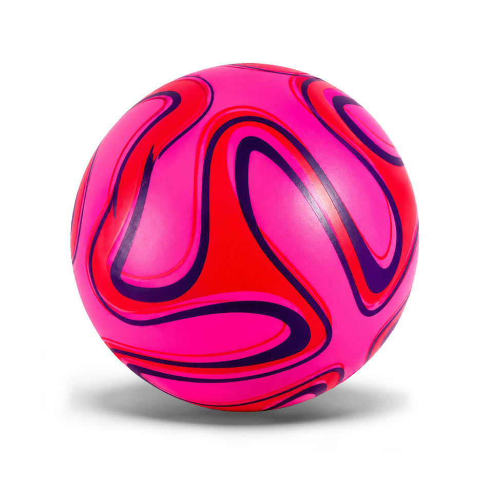 Дитячий гумовий м'яч Bambi RB24376(Pink-1) 60 грамів, діаметр 17,5 см