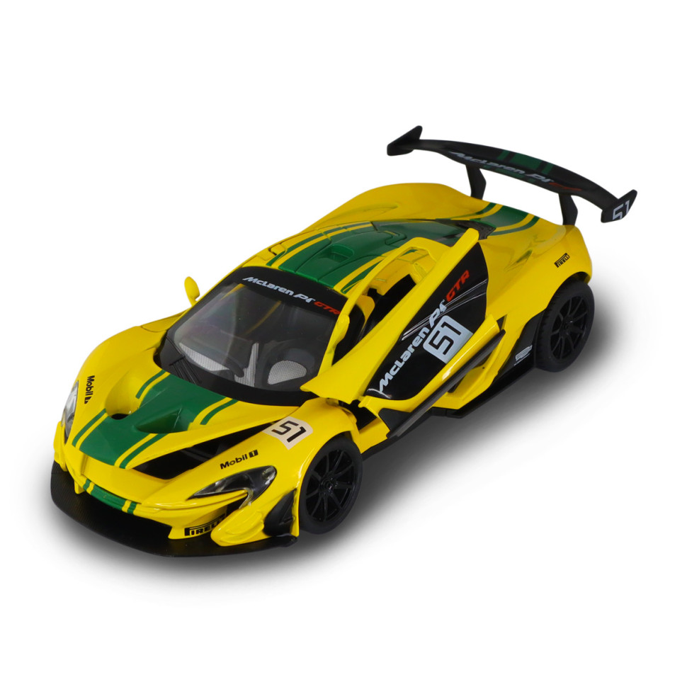 Дитяча автомодель McLaren P1 TechnoDrive 250943MLP1YW жовтий, 1:24