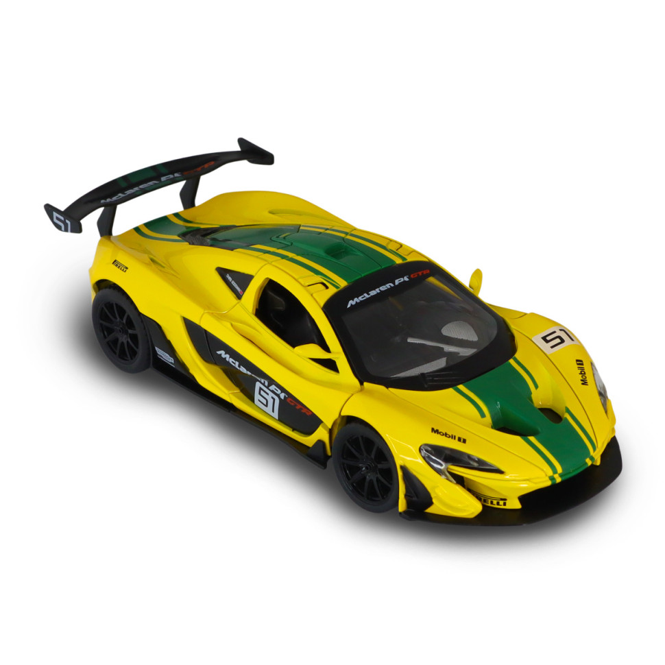 Дитяча автомодель McLaren P1 TechnoDrive 250943MLP1YW жовтий, 1:24
