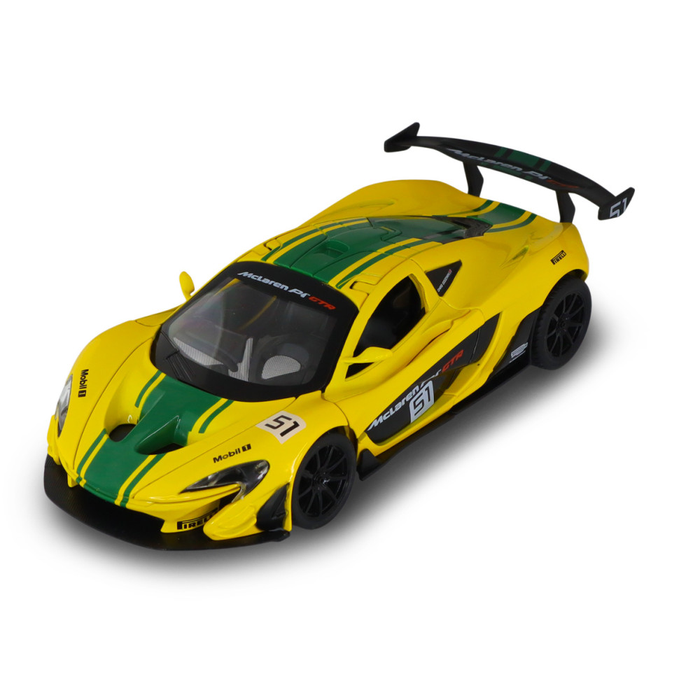 Дитяча автомодель McLaren P1 TechnoDrive 250943MLP1YW жовтий, 1:24
