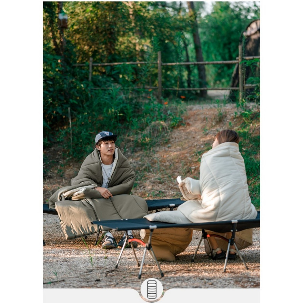 Спальник з капюшоном LD250 CNK2300SD016 Naturehike 6976023921797 темно-зелений