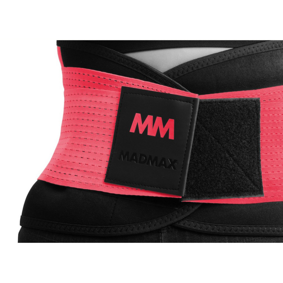 Пояс компресійний MFA-277 Slimming belt MadMax MFA-277-RED_L Black, L
