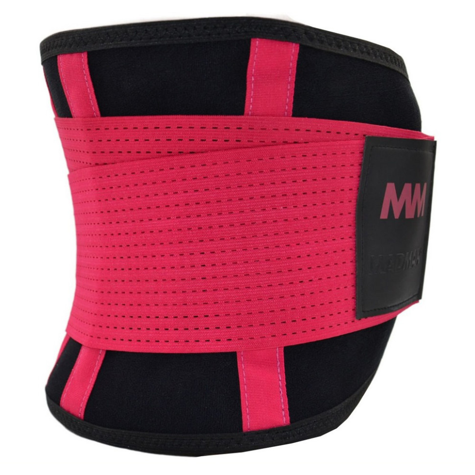 Пояс компресійний MFA-277 Slimming belt MadMax MFA-277-RED_L Black, L