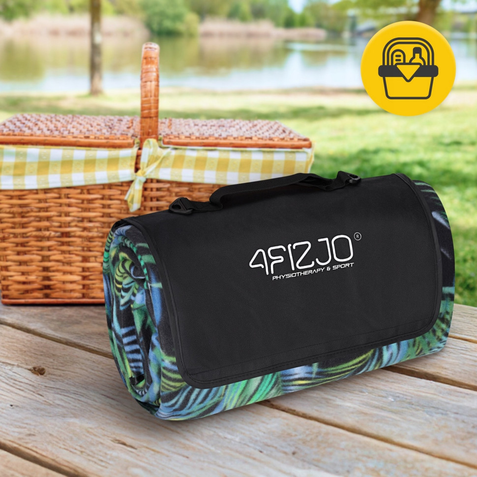 Коврик для пикника и кемпинга 4FIZJO P-5905973405690 складной 200x200 см 