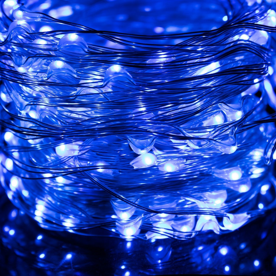 Гирлянда (конский хвост) Springos CL0095, 2 м 300 LED, Blue