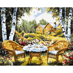 Картина по номерам "Дача мечты" &copy;art_selena_ua Идейка KHO6378, 40х50 см